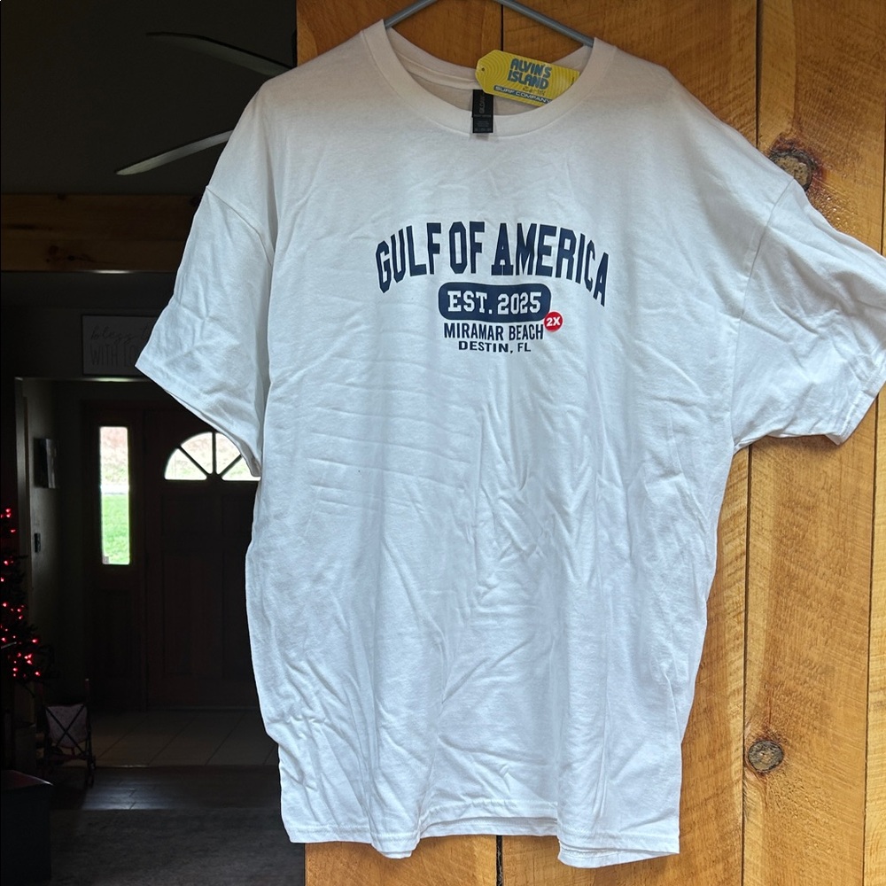 Gildan White Gulf of America Tee